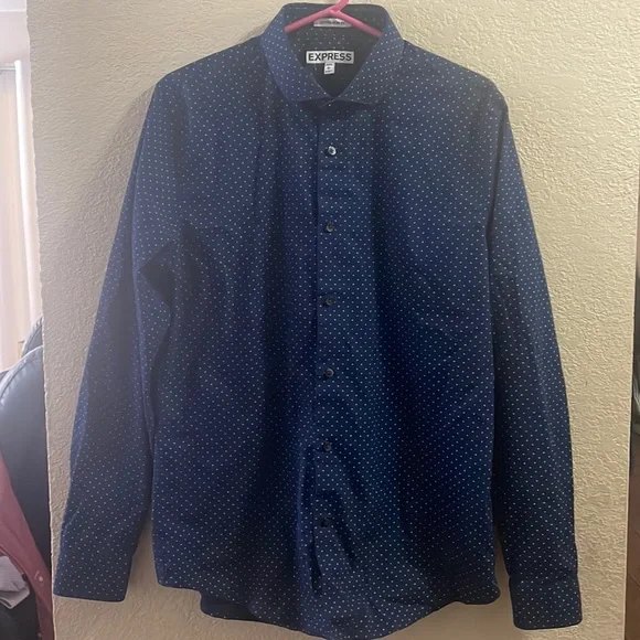 Express | Shirts | Express Slim Fit Button Up Men Dress Shirt | Poshmark